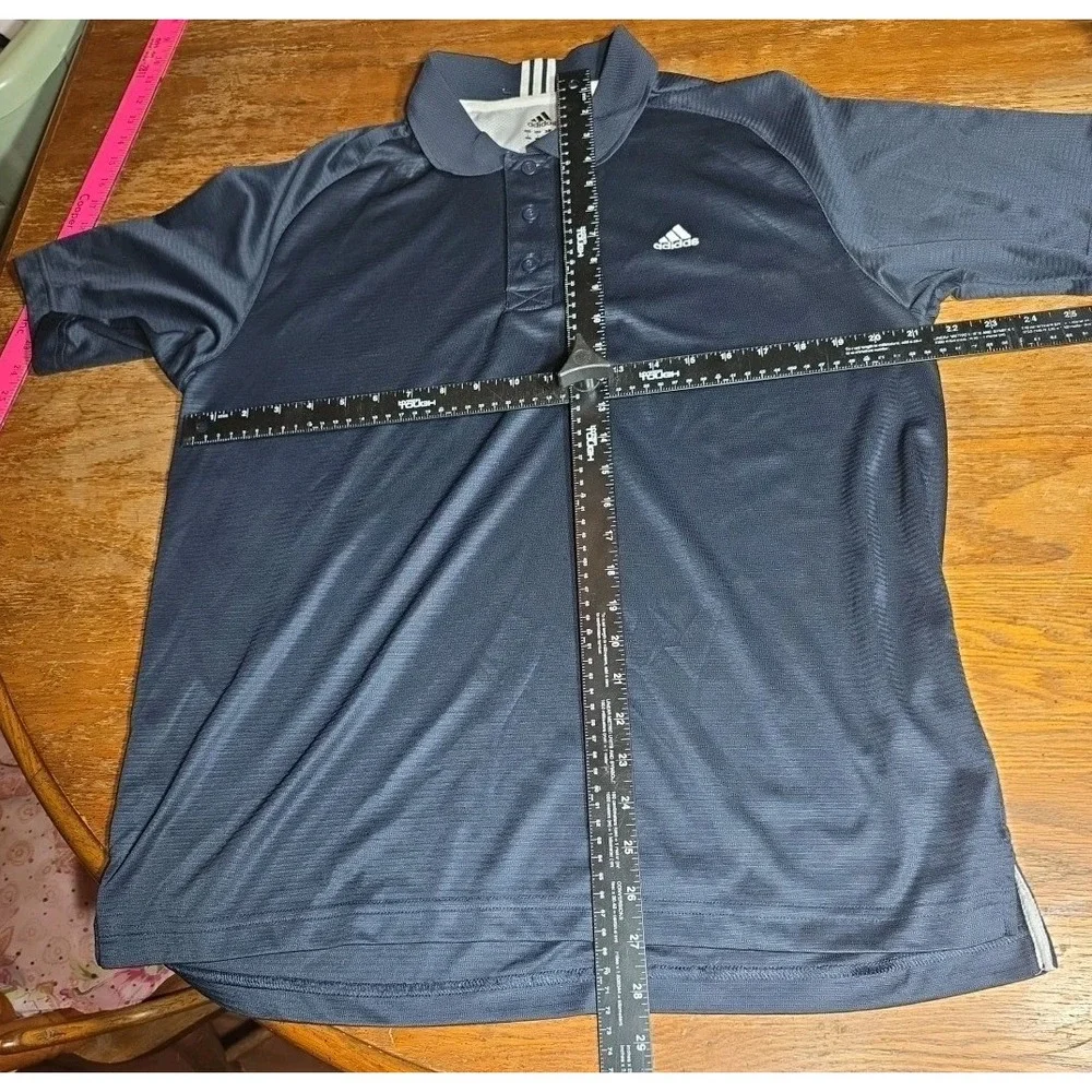 Adidas Size L Active 360‎ Short Sleeve Gym T-Shirt Polo 2011